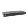 LevelOne Switch KVM PS/2-USB VGA 16 Portas, 2048 x 1536 píxeis, Montagem em rack, 1U, Preto