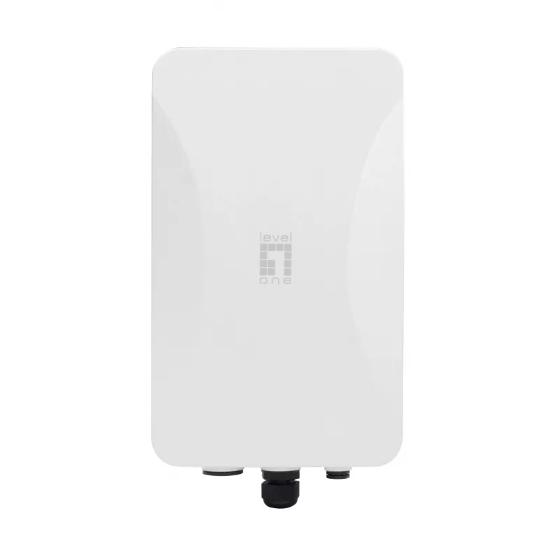Ponto de acesso Wi-Fi PoE exterior LevelOne AX3000 Dual-Band Wi-Fi 6, antena omnidirecional