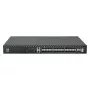 Switch de fibra TOR L3 gerido LevelOne 26 portas, 24x 1/10GbE SFP+, 2x 40/100GbE QSFP28, fonte de alimentação redundante hot-swap