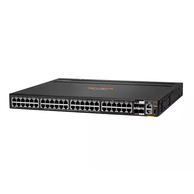 Switch HPE Aruba Networking CX 6200M 48G 4SFP+ Gigabit Ethernet 48 portas