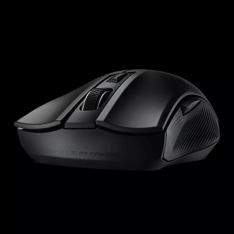 Rato gaming ASUS ROG Strix Carry Destro RF Wireless + Bluetooth Ótico 7200 DPI