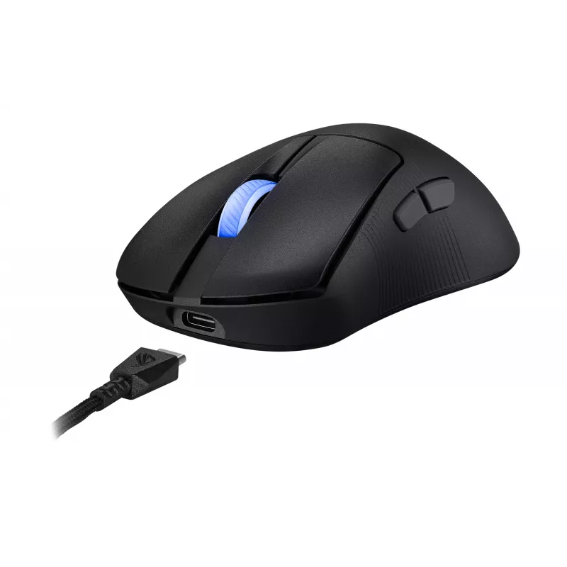 Rato gaming ASUS ROG Keris II Ace Wireless AimPoint Preto Destro RF Wireless + Bluetooth + USB Type-A Ótico 42000 DPI