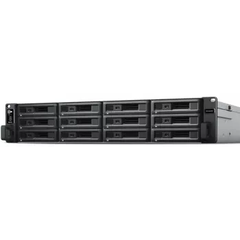 Caixa HDD/SSD Synology RX1223RP 12 unidades 2,5/3,5 polegadas Preto