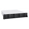 Servidor NAS Synology Rack Station RS2423RP+ 12 baías 2U Barebone com fonte de alimentação redundante