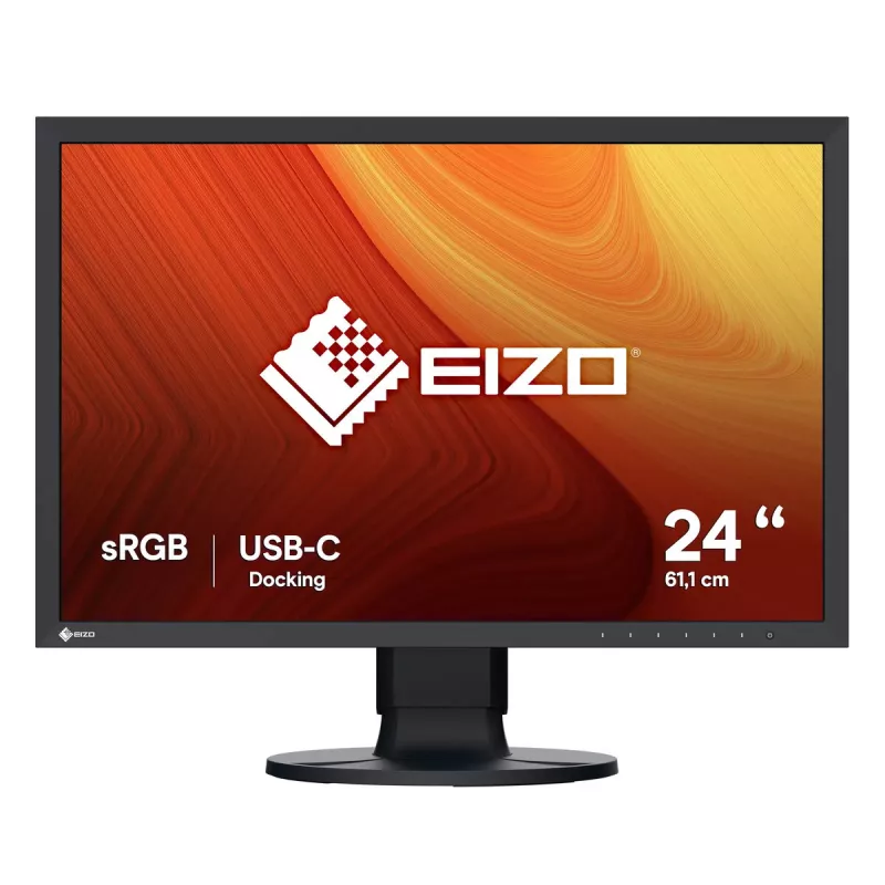 Monitor de computador EIZO ColorEdge CS2400R 61,2 cm (24,1 polegadas) 1920 x 1200 píxeis WUXGA LCD preto