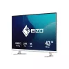 Monitor de computador EIZO FlexScan EV4340X-WT 108 cm (42,5 polegadas) 3840 x 2160 píxeis 4K Ultra HD LCD branco