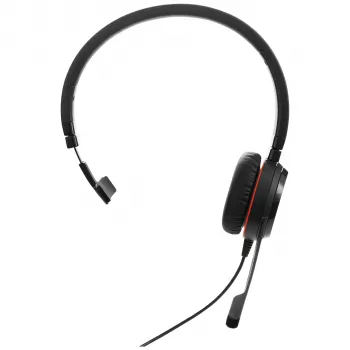 Jabra Evolve 20 SE Headset com fios de arco Escritório/Call center USB Type-C / USB Type-A preto