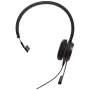 Jabra Evolve 20 SE Headset com fios de arco Escritório/Call center USB Type-C / USB Type-A preto
