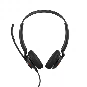 Jabra Engage 50 II - (50 II Link) USB-C/A UC Stereo, com fios, Escritório/Call center, 152 g, Headset, preto
