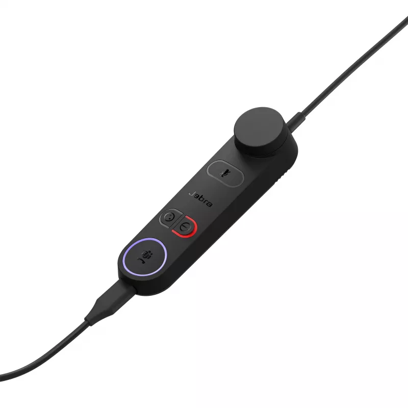 Jabra Engage 50 II - (50 II Link) USB-C/A UC Stereo, com fios, Escritório/Call center, 152 g, Headset, preto