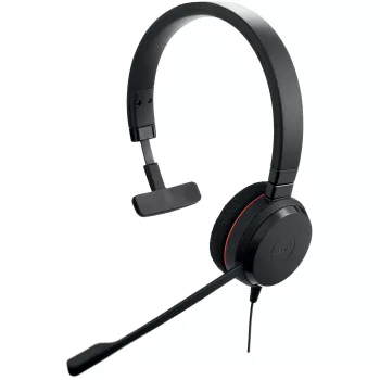 Jabra Evolve 20 Headset com fios de arco Escritório/Call center USB Type-C / USB Type-A preto
