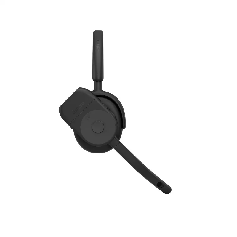 Jabra Perform 75 auricular sem fios Bluetooth mono com microfone, supra-auricular, com cancelamento de ruído, para escritório/centro de contacto, IP65, alcance de 100 m, preto