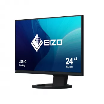 Monitor de computador EIZO FlexScan EV2480-BK 60,5 cm (23,8 polegadas) 1920 x 1080 píxeis Full HD LCD preto