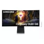 Monitor de computador Samsung G85SD 86,4 cm (34 polegadas) 3440 x 1440 píxeis UltraWide Quad HD OLED prateado