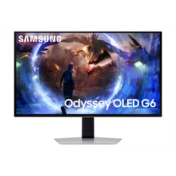 Monitor de computador Samsung G60SD 68,6 cm (27 polegadas) 2560 x 1440 píxeis Quad HD OLED prateado
