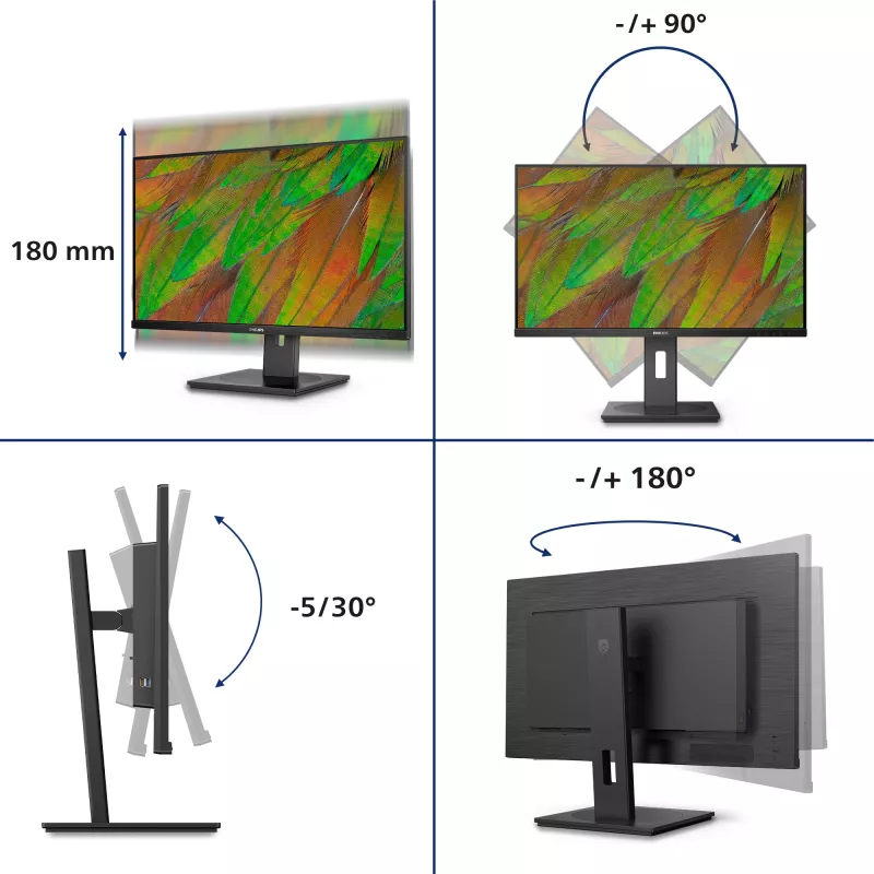 Philips 3000 series 32B1N3800/00 Monitor de computador 81,3 cm (32