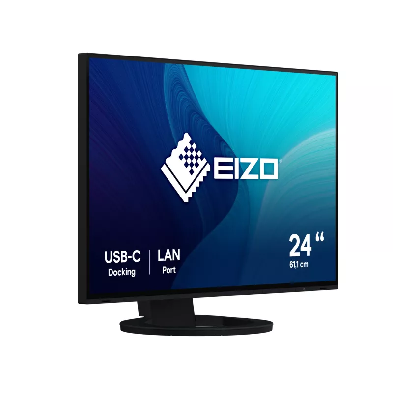 EIZO FlexScan EV2495-BK Monitor de computador 61,2 cm (24,1 inch) 1920 x 1200 pixels WUXGA LCD preto