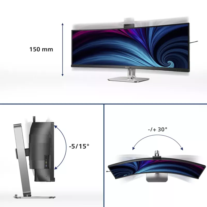 Monitor de computador Philips 49B2U6903CH/00 124,5 cm (49