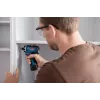 Bosch GSR 12V-35 1750 rpm preto, azul, vermelho