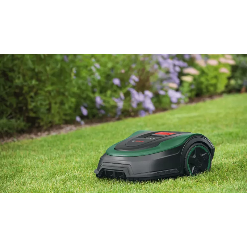 Robô corta-relvas Bosch Indego S 500 bateria preto, verde
