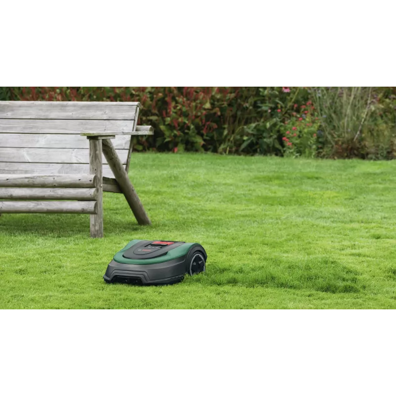Robô corta-relvas Bosch Indego M+ 700 bateria preto, verde