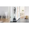 Aspirador vertical/vassoura elétrica Bosch BSS711W bateria seco sem saco 0,3 l preto, prateado, branco