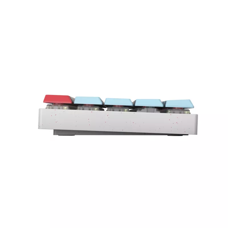 CHERRY MX-LP 2.1 Compact Wireless Teclado Gaming RF Wireless + Bluetooth QWERTZ Alemão Branco