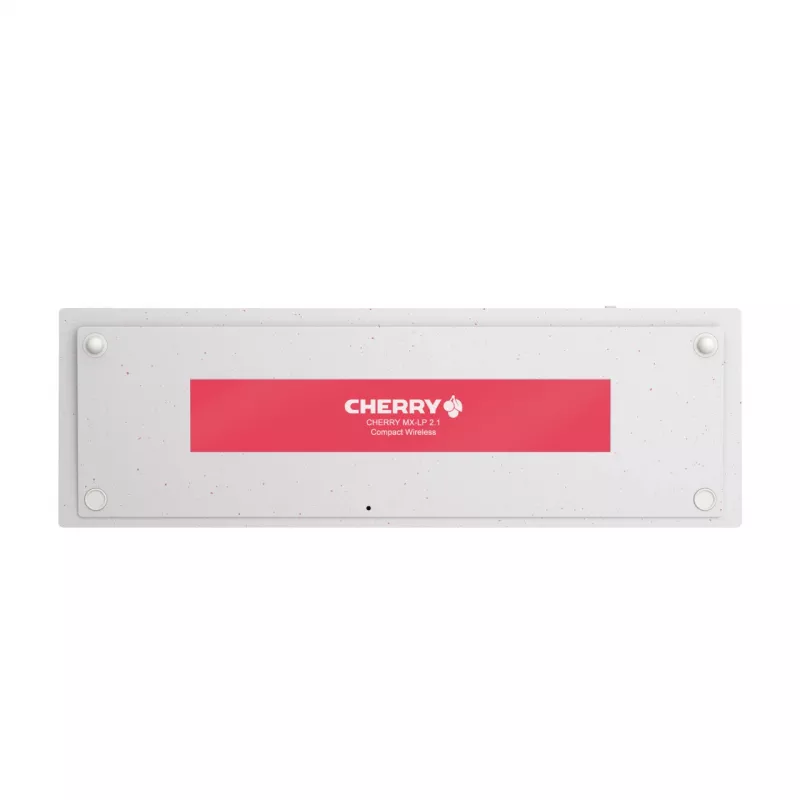CHERRY MX-LP 2.1 Compact Wireless Teclado Gaming RF Wireless + Bluetooth QWERTZ Alemão Branco