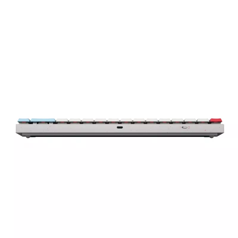 CHERRY MX-LP 2.1 Compact Wireless Teclado Gaming RF Wireless + Bluetooth QWERTZ Alemão Branco