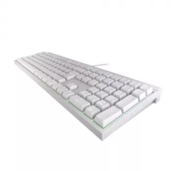 Teclado Gaming CHERRY MX 2.0S RGB Full-Size USB QWERTZ Branco