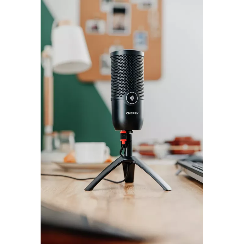 CHERRY UM 3.0 Preto Microfone de mesa