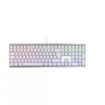 CHERRY MX 3.0S RGB Teclado Gaming USB QWERTZ Alemão Branco