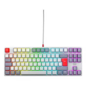 CHERRY K4V2 RGB Tenkeyless Retro Edition, teclado gaming mecânico, alemão