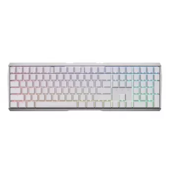 Teclado gaming CHERRY MX 3.0S Wireless RF Wireless + Bluetooth QWERTZ alemão branco