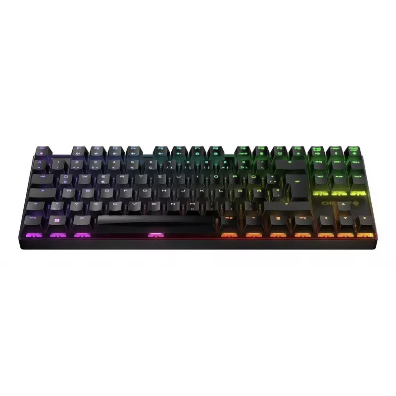 Teclado gaming CHERRY MX 8.2 TKL Wireless RGB USB + RF Wireless + Bluetooth QWERTZ alemão preto