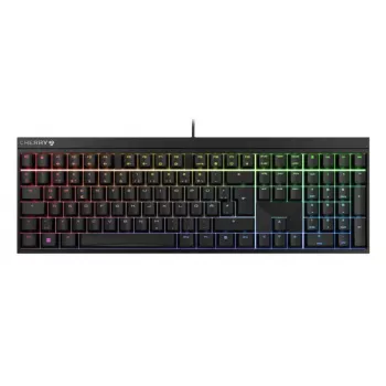 Teclado gaming CHERRY MX 2.0S USB QWERTZ alemão preto mecânico RGB