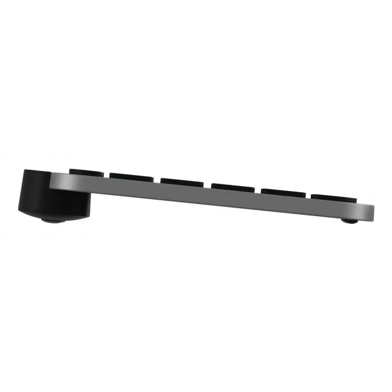 Teclado Logitech MX Keys S for Mac sem fios Bluetooth QWERTY alumínio preto