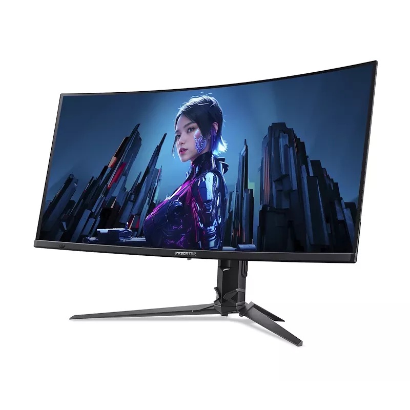 Acer Predator X34 X5bmiiphuzx monitor curvo UWQHD QD-OLED de 34 polegadas, 3440x1440, 240 Hz