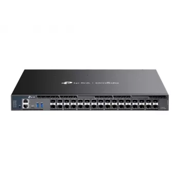 Switch de rede TP-Link SX6632YF gerido L2+/L3 preto
