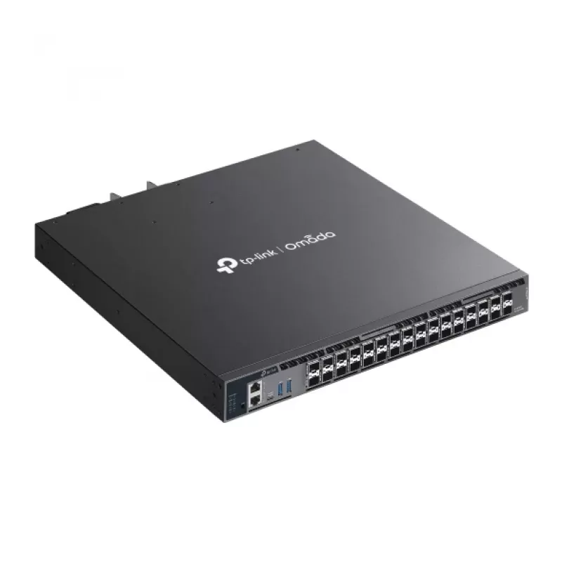 Switch de rede TP-Link SX6632YF gerido L2+/L3 preto