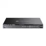 Switch gerido TP-Link Omada 24 portas Gigabit empilhável L3 com PoE+ e 4 slots 10G
