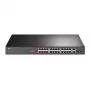 Switch não gerido TP-Link 24 portas 10/100Mbps + 2 portas Gigabit PoE+