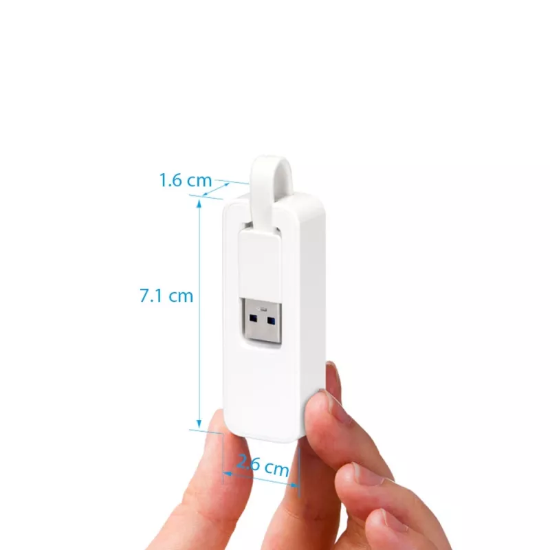 TP-Link UE200 adaptador de rede USB 2.0, Ethernet 10/100 Mbit/s, branco