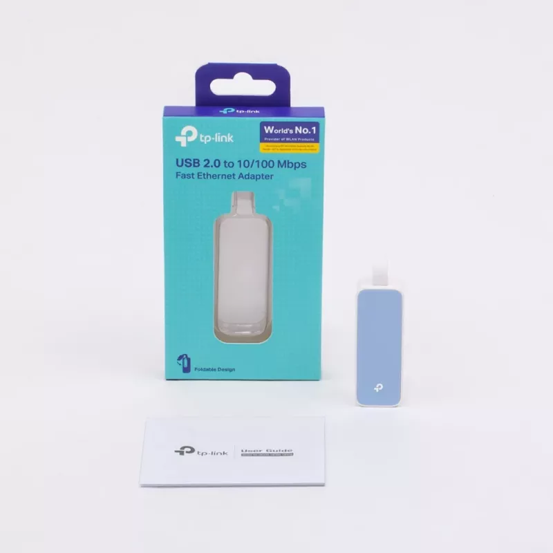 TP-Link UE200 adaptador de rede USB 2.0, Ethernet 10/100 Mbit/s, branco