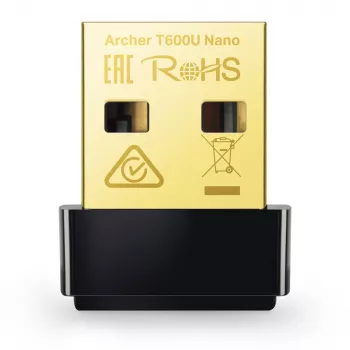 Adaptador USB sem fios TP-Link AC600 Nano
