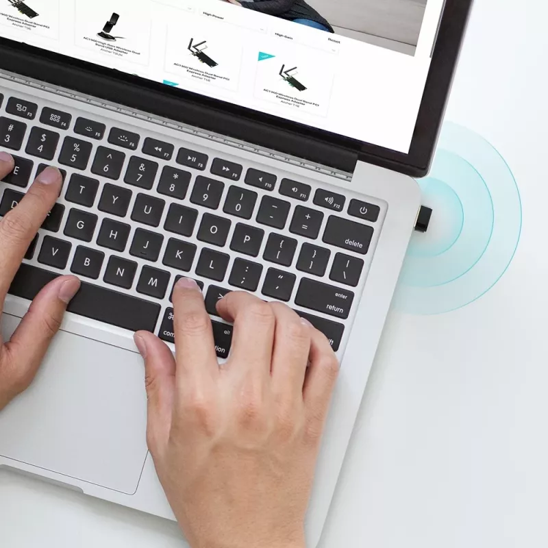Adaptador USB sem fios TP-Link AC600 Nano