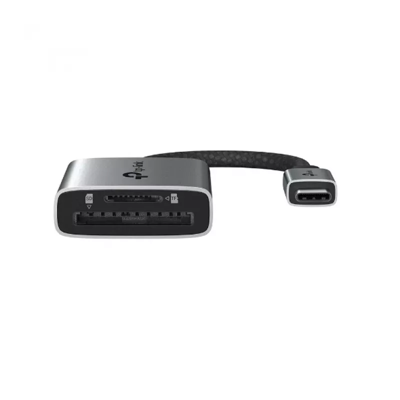 Leitor de cartões TP-Link UA440C USB 3.2 Gen 1 (3.1 Gen 1) Type-C cinzento