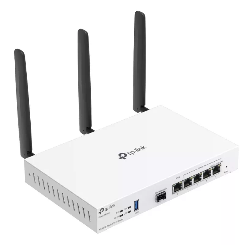 Router sem fios TP-Link FESTA FR365 Gigabit Ethernet Dual-Band (2,4 GHz + 5 GHz ou 2,4 GHz + 6 GHz) branco