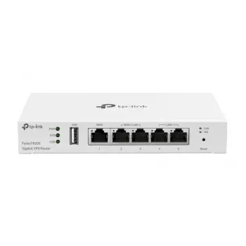 Router com fios TP-Link Festa FR205 10 Gigabit Ethernet, 100 Gigabit Ethernet, Gigabit Ethernet branco
