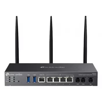 Router WLAN TP-Link Omada AX3000 Gigabit Ethernet Dual-Band (2,4 GHz / 5 GHz) preto
